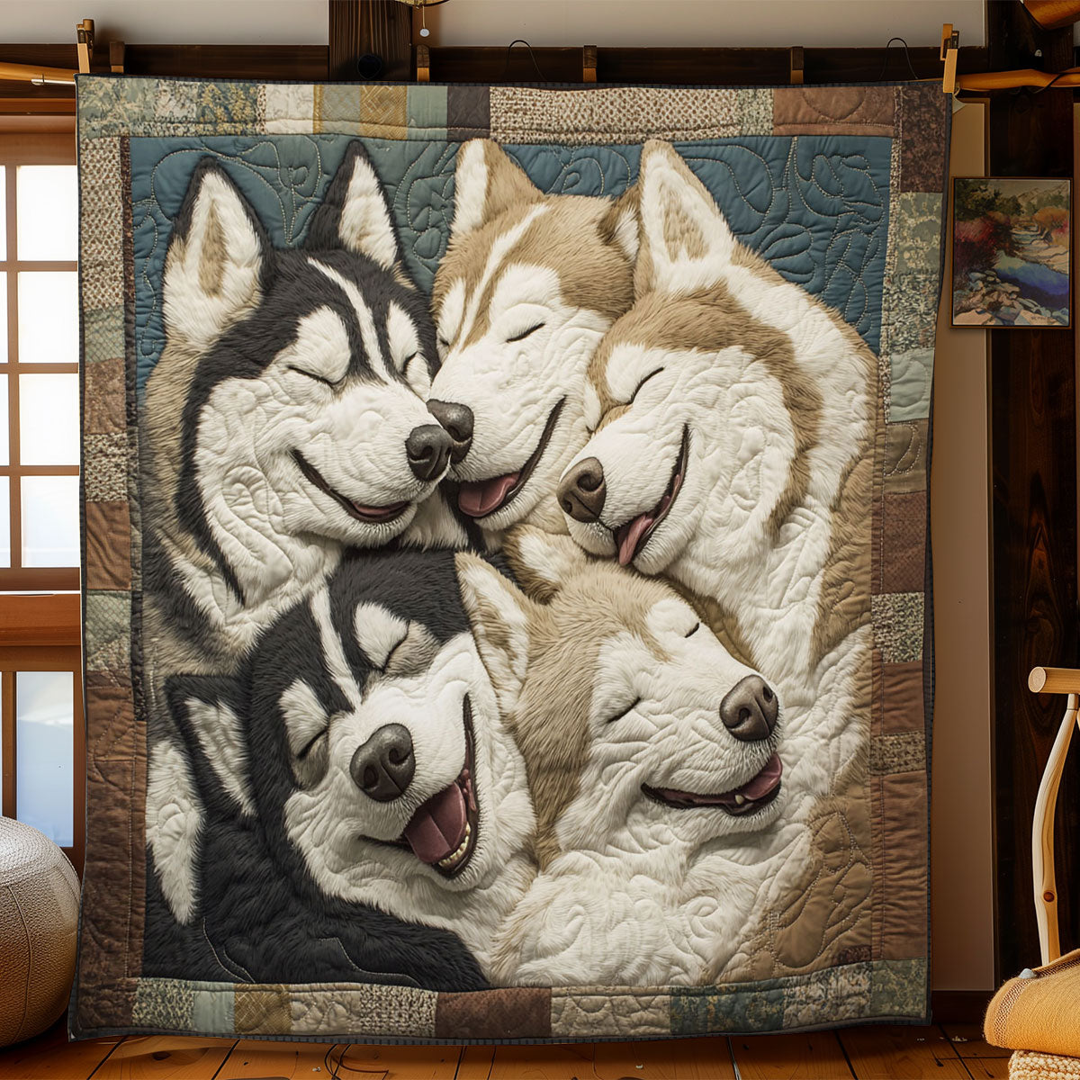 Bundle Of Paws CP3107013CL Quilt Blanket