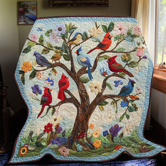 Bright Bird WX2612008CL Quilt Blanket