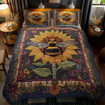 Blooming Bee WN1202062CL Quilted Bedding Set