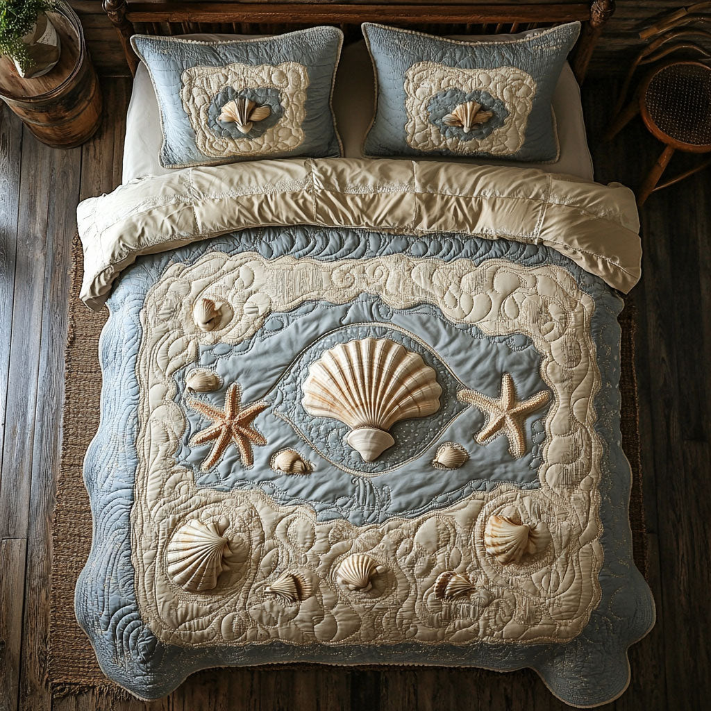 Seashell And Starfish WY2901103CL Duvet Cover Set