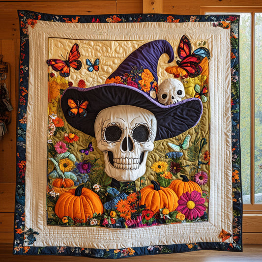 Whispering Bones CP0907023CL Quilt Blanket