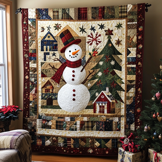 Frosted Holidays YR2101010CL Quilt Blanket