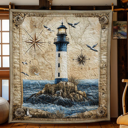Nautical Lighthouse WN0502020CL Quilt Blanket