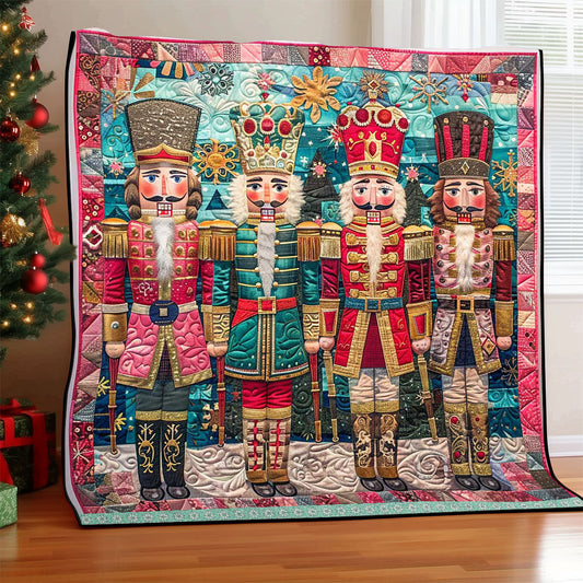 Adorable Nutcracker Christmas WP0909001CL Quilt Blanket
