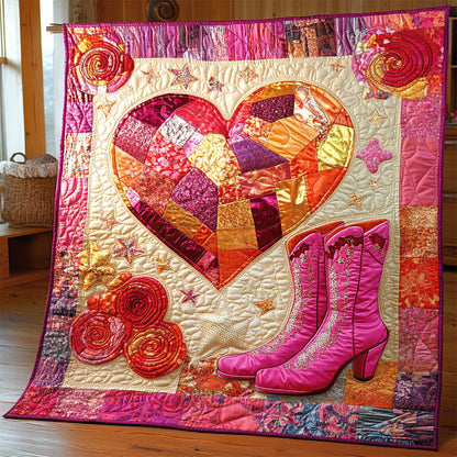 Howdy Valentine WJ1401011CL Quilt Blanket