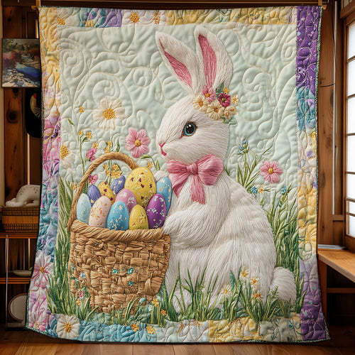 Cute Easter Bunny WY0503101CL Quilt Blanket