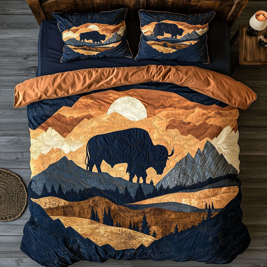Bison WX2702001CL Quilted Bedding Set