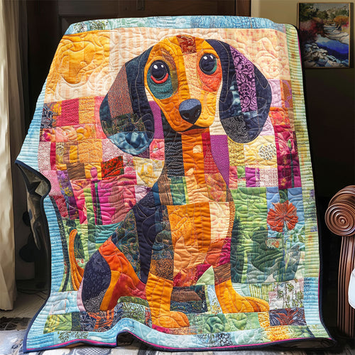 Dog Patchwork YR1101042CL Quilt Blanket