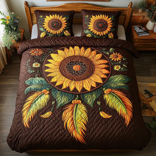 Feather And Sunflower WY0802039CL Duvet Cover Set