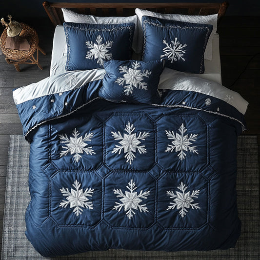 Snowflake WY1902049CL Quilted Bedding Set