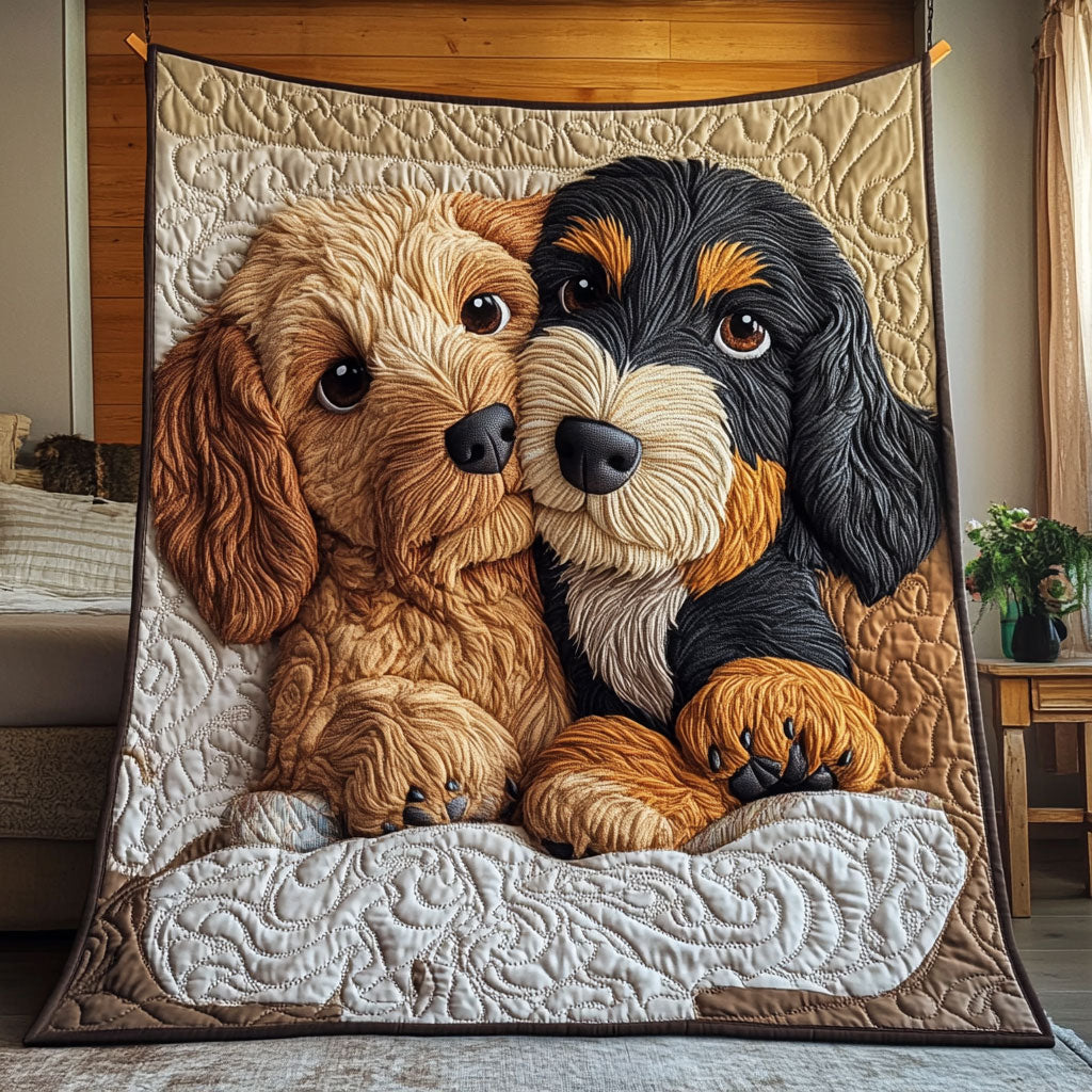 Adorable Heart Warming CP2104025CL Quilt Blanket