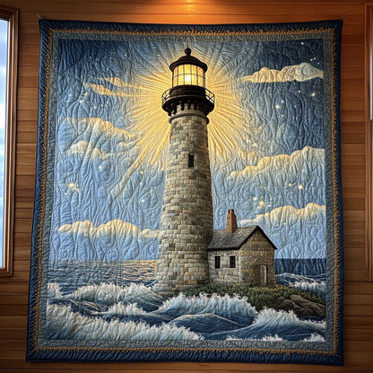 Peaceful Lighthouse CW2006042CL Quilt Blanket