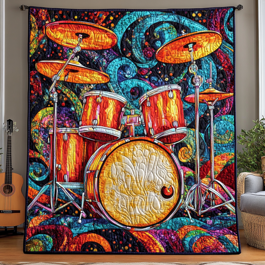 Drummer's Dream YR1401031CL Quilt Blanket
