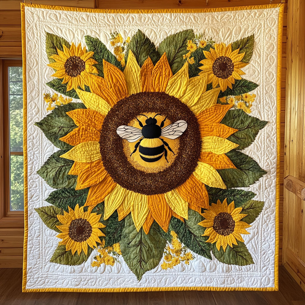 Sunny Bloom CW1306046CL Quilt Blanket