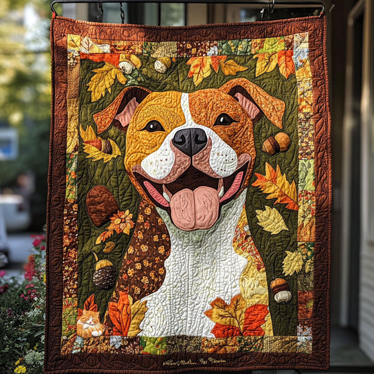Pitbull WU0410011CL Quilt Blanket