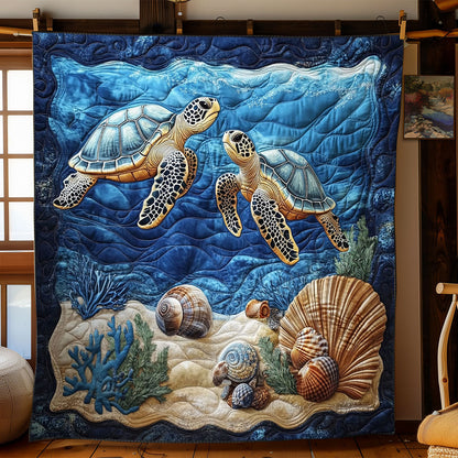 Turtle WJ0401025CL Quilt Blanket