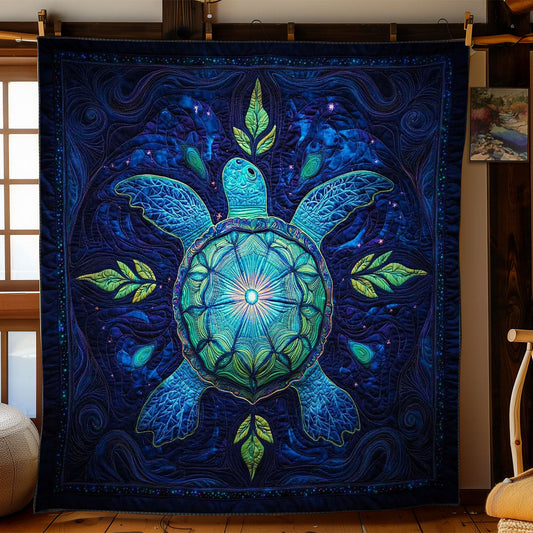 Ethereal Turtle WN1501050CL Quilt Blanket