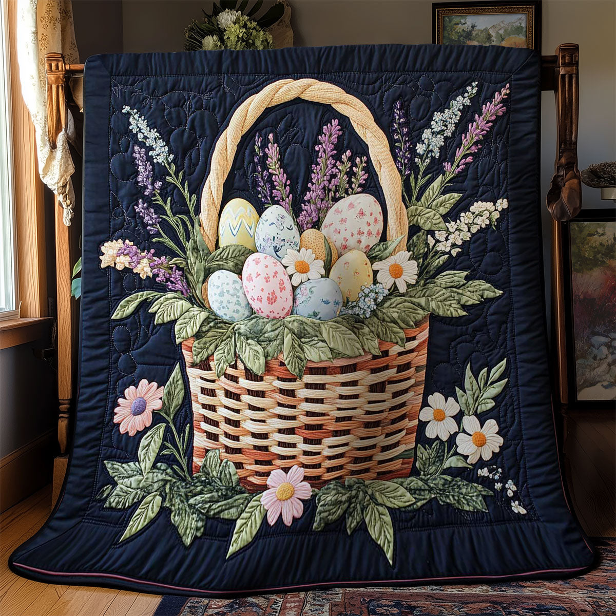 Pastel Easter Bliss WN1501017CL Quilt Blanket