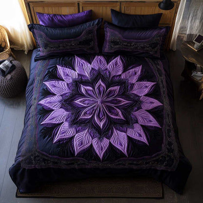 Celestial Flower WN1702041CL Quilted Bedding Set