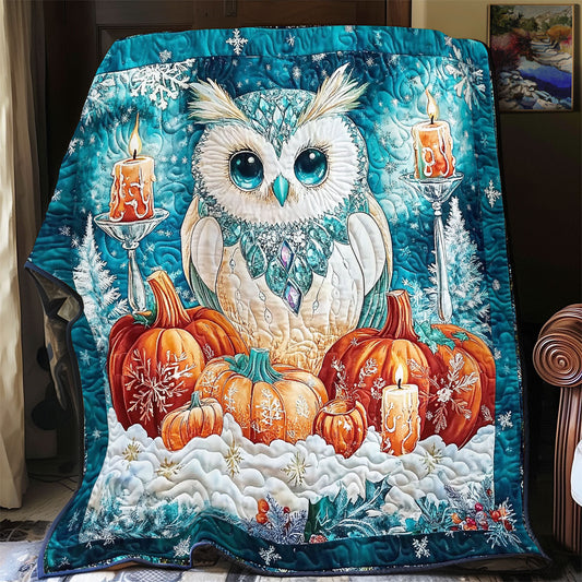Frost Owl WY2012046CL Quilt Blanket