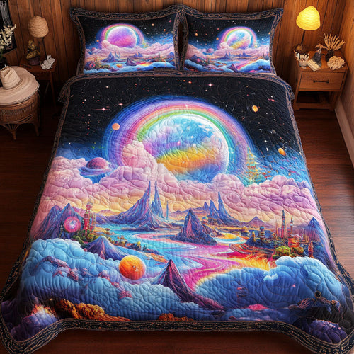 Galaxy Dreamscape WT1102003CL Quilted Bedding Set