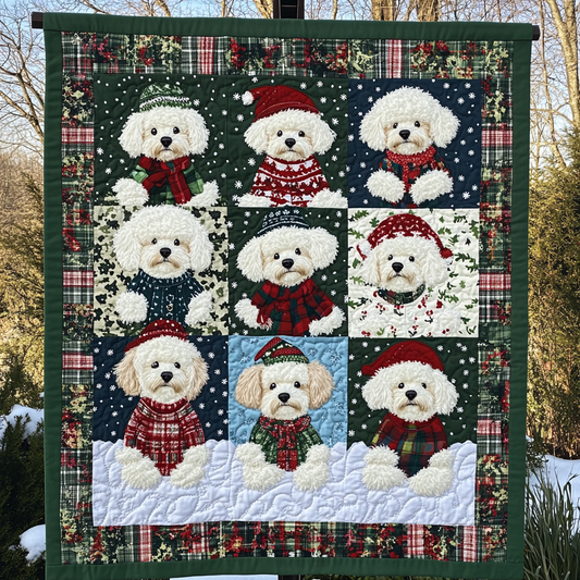 Poodle Frozen YR1812010CL Quilt Blanket