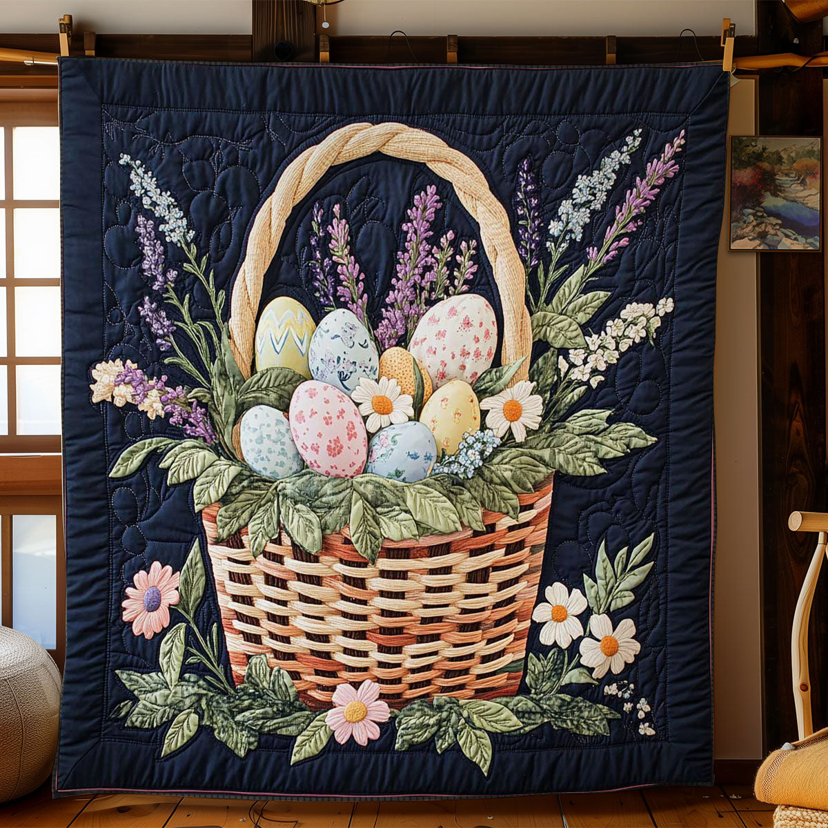 Pastel Easter Bliss WN1501017CL Quilt Blanket