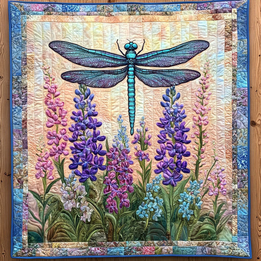 Blooming Dragonfly CW1306011CL Quilt Blanket