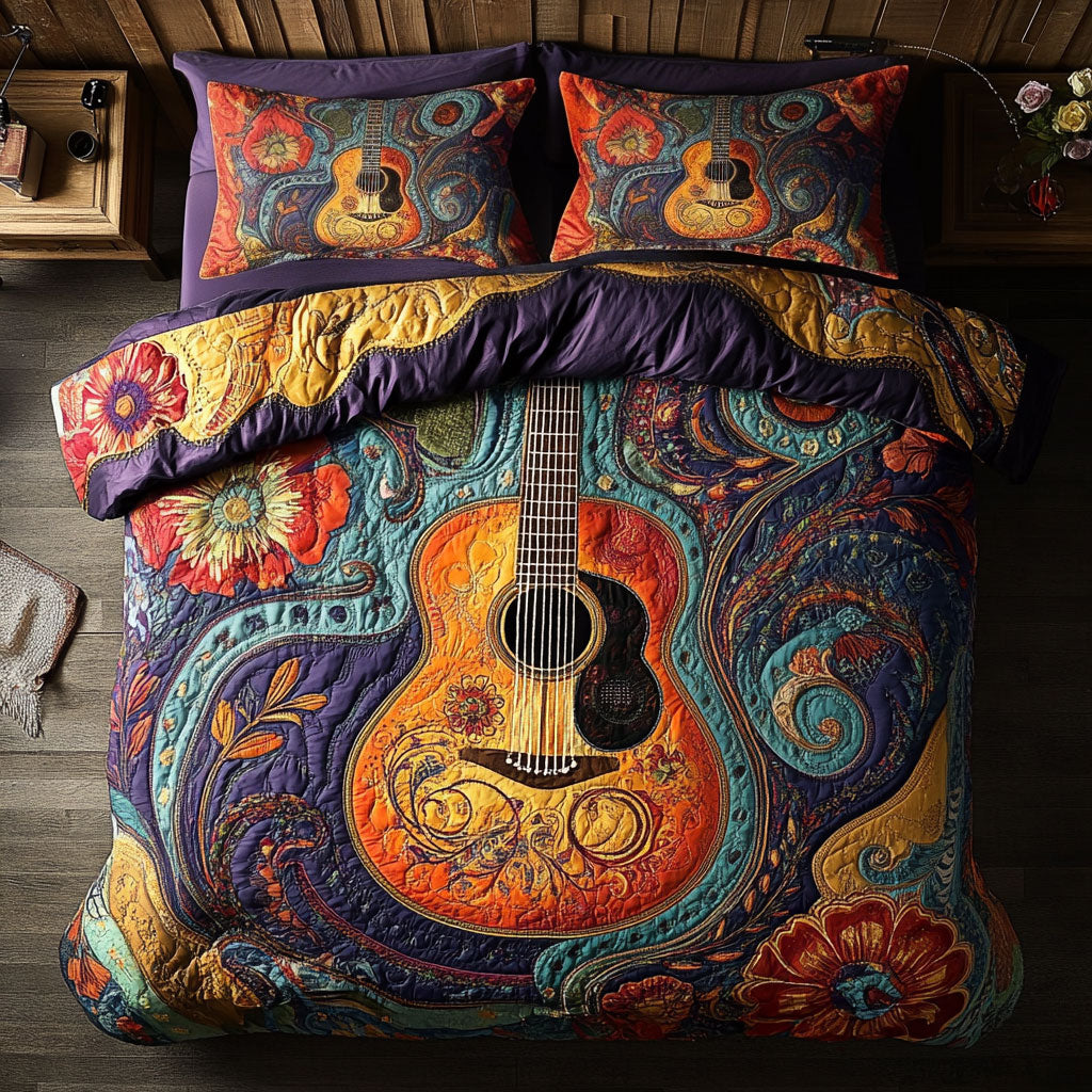 Majestic Guitgar WY1802061CL Quilted Bedding Set
