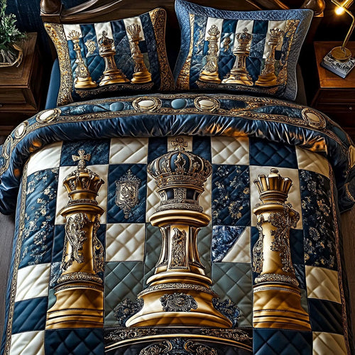 Royal Chess Pieces WY2901098CL Duvet Cover Set