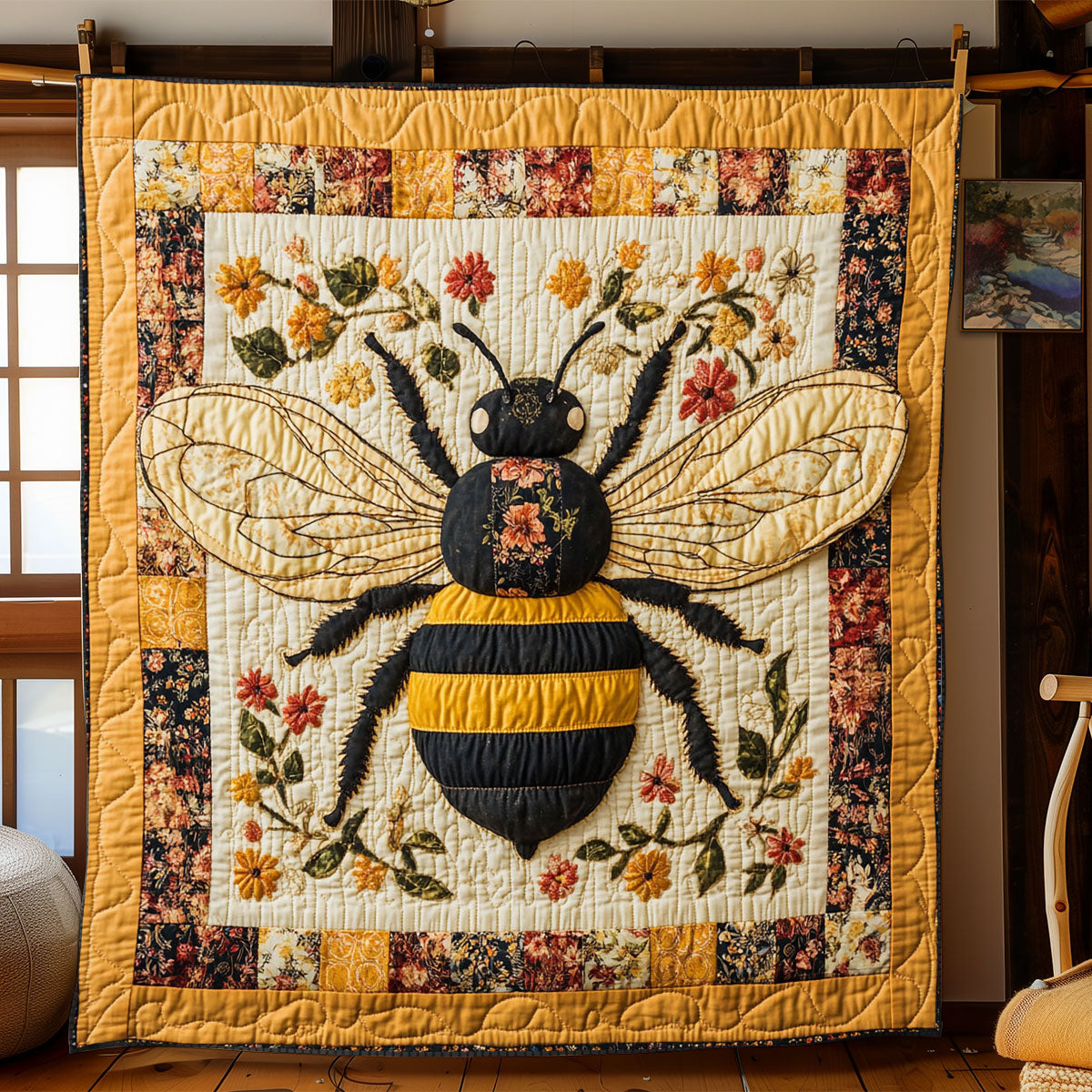 Bee WJ2201001CL Quilt Blanket