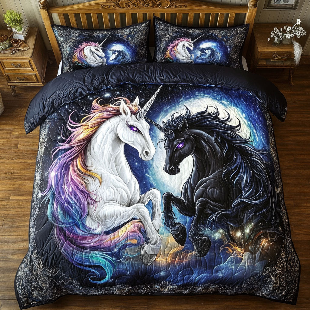 Couple Unicorn Dreamy WT2702028CL Quilted Bedding Set