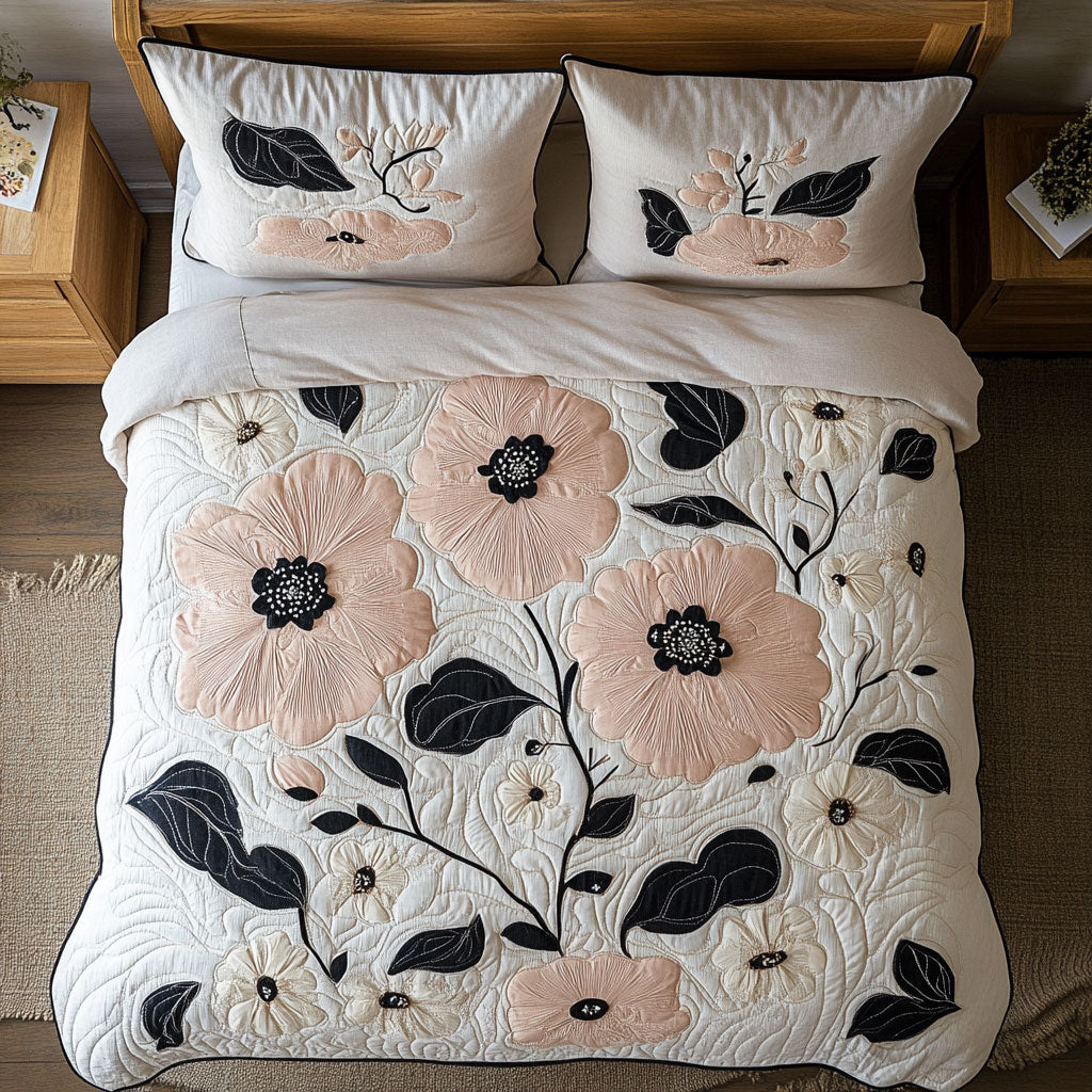 Flower Garden WY1402092CL Quilted Bedding Set