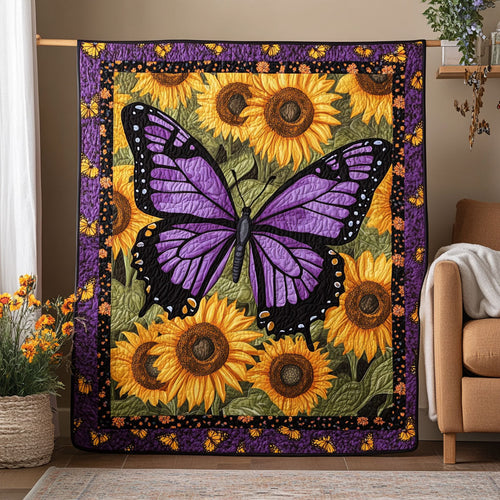 Monarch Butterfly WT3009010CL Quilt Blanket