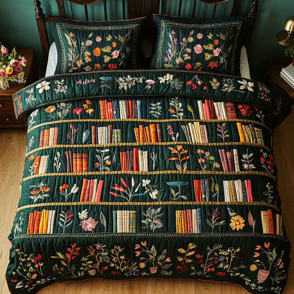 Bookshelf WY1902002CL Quilted Bedding Set