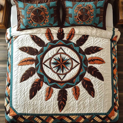Native Spirit Dreamcatcher WN1702002CL Quilted Bedding Set
