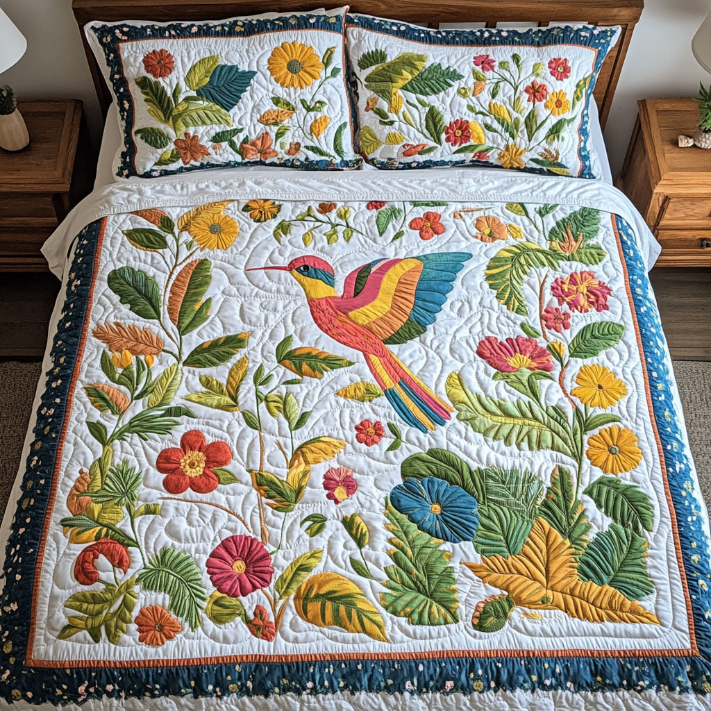 Bird In Garden WY0502017CL Duvet Cover Set