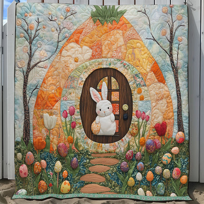 Easter House XB2003006CL Quilt Blanket