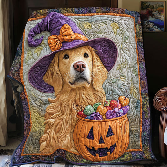 Spooky Fetch CP1107021CL Quilt Blanket