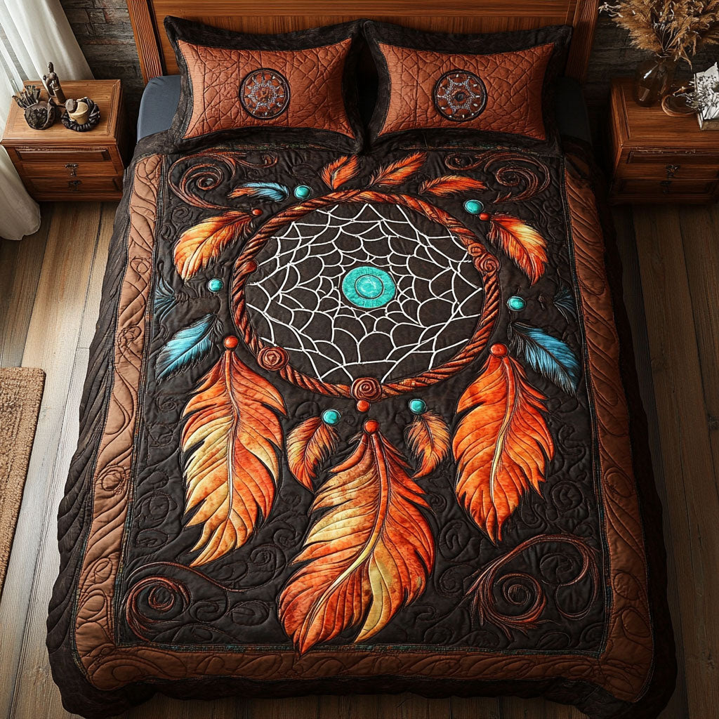 Feather Dreancatcher WY2301005CL Duvet Cover Set