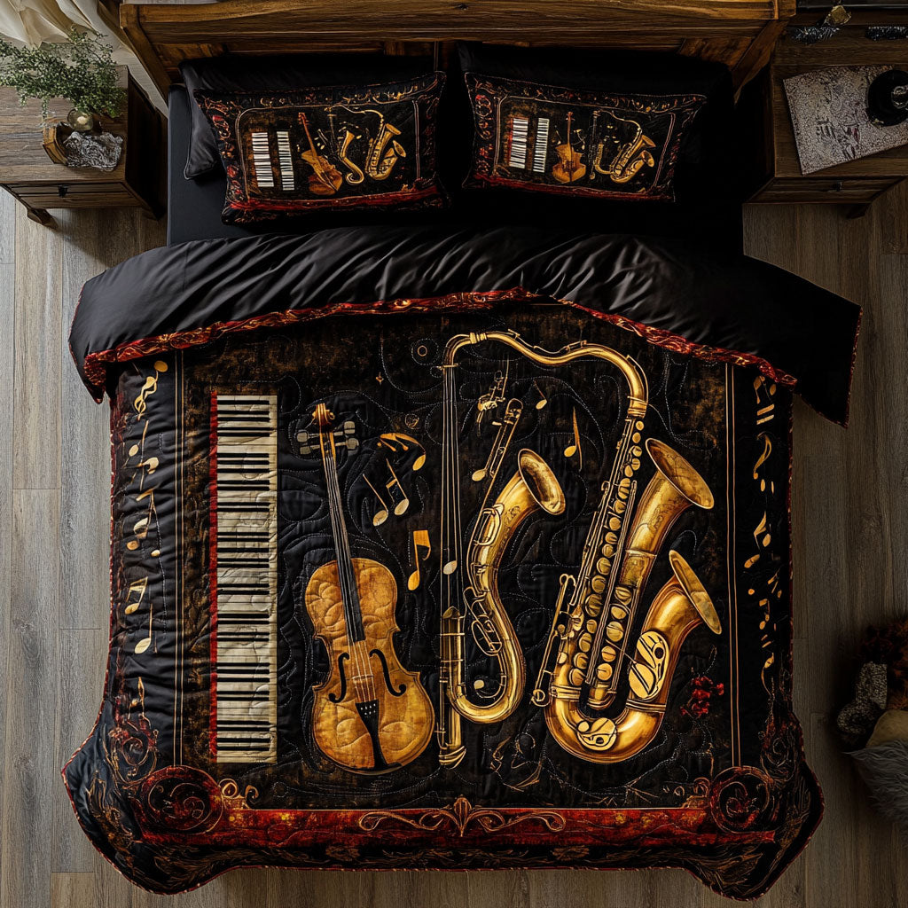 Music Instrument WY2301021CL Duvet Cover Set