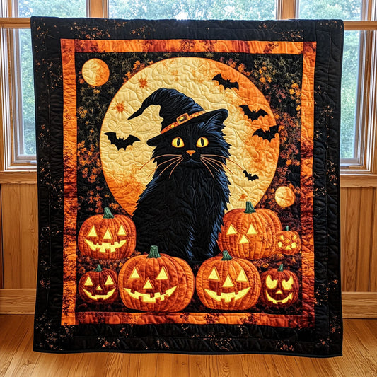 Mystic Cat CW1109054CL Quilt Blanket