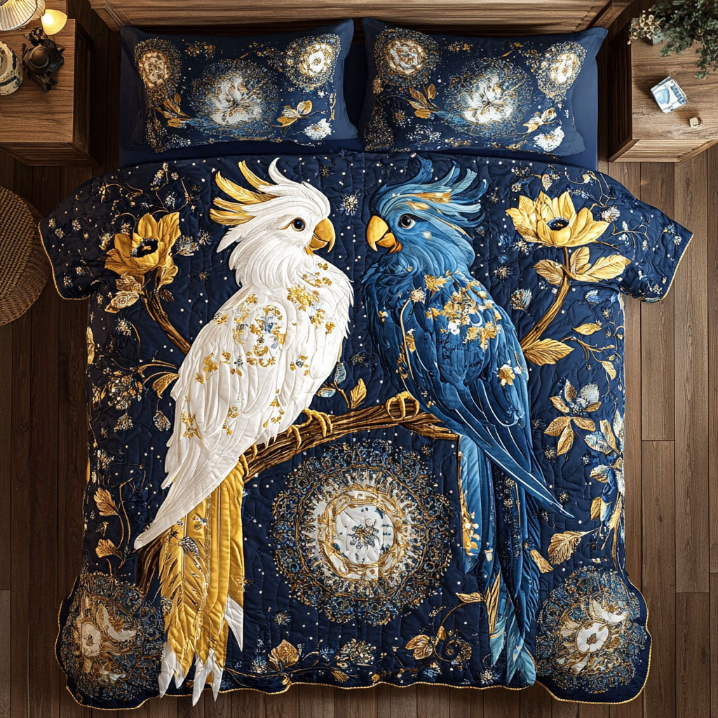 Couple Parrot WY2901030CL Duvet Cover Set