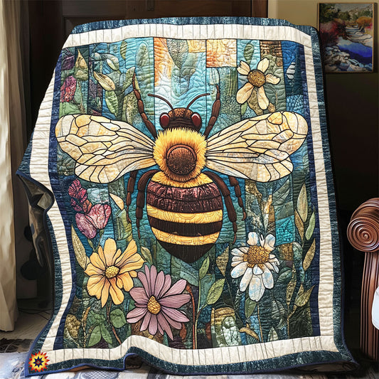 Blooming Bee  WX2612005CL Quilt Blanket