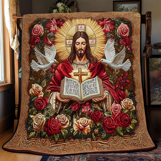 Jesus Highlight WX0701031CL Quilt Blanket