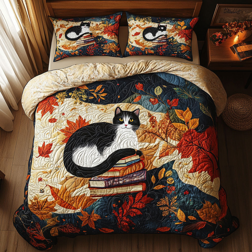 Autumn Tales WY0803057CL Quilted Bedding Set