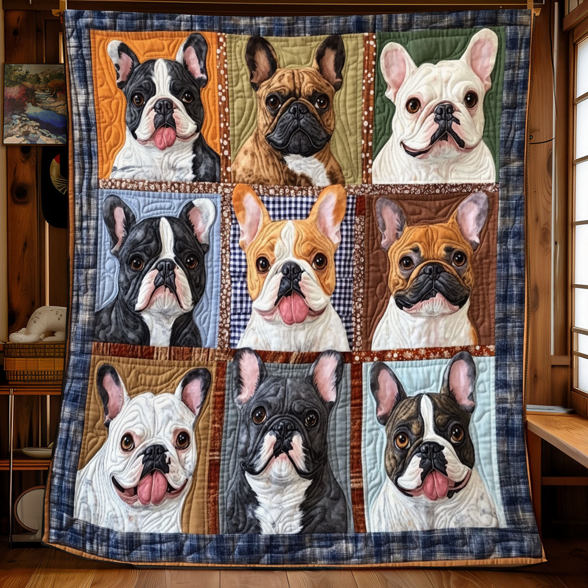 Dog YR100810004CL Quilt Blanket