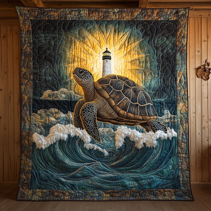 Turtle’s Horizon CP0705043CL Quilt Blanket