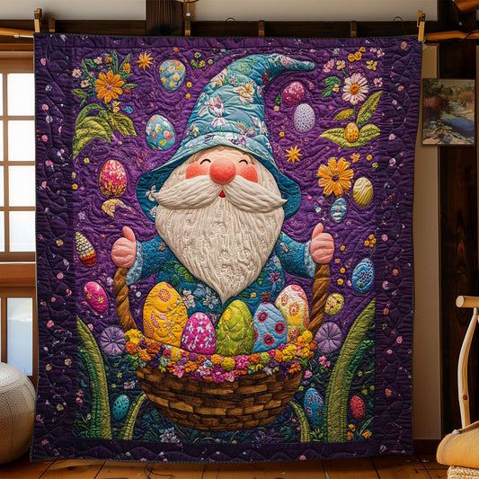 Gnome? Easter Basket WN1501041CL Quilt Blanket