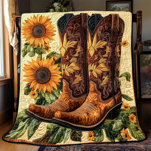 Cowboy Boots WX2301008CL Quilt Blanket